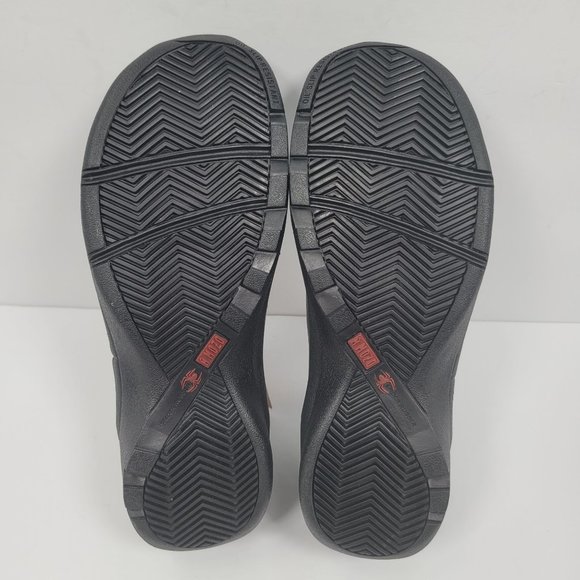 Mozo Forza Oil Slip Resistant Traction Women's Black Leather Clog US Size 9 NWT - Picture 7 of 8